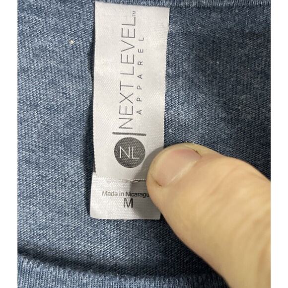 Christian Novelty Shirt Med | “I Can Face Tomorrow Because He Lives” God Faith - Picture 4 of 7